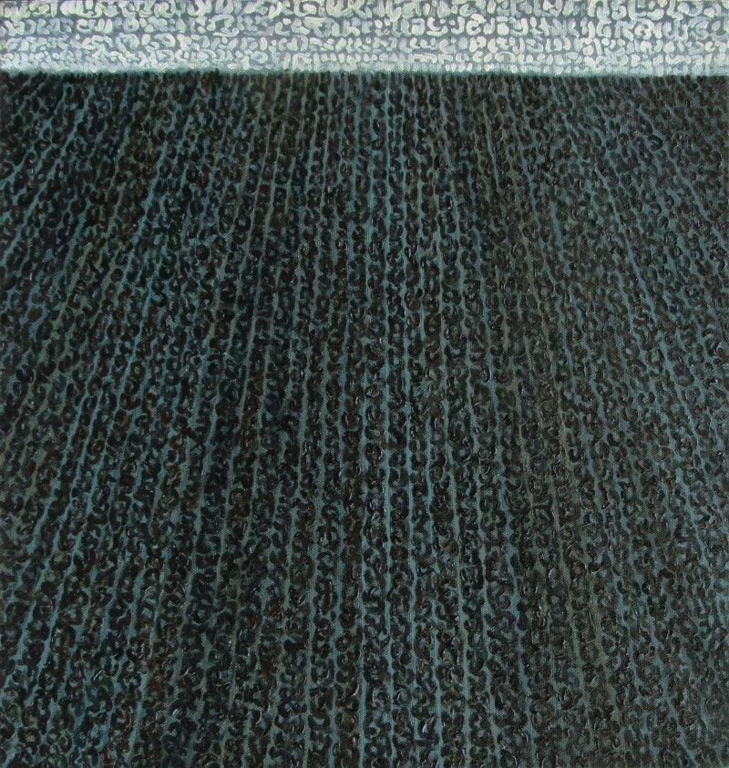 contemporary oil painting titled 'Untitled 3', 18x18 inches, by artist Kuldeep Karagaonkar on Canvas