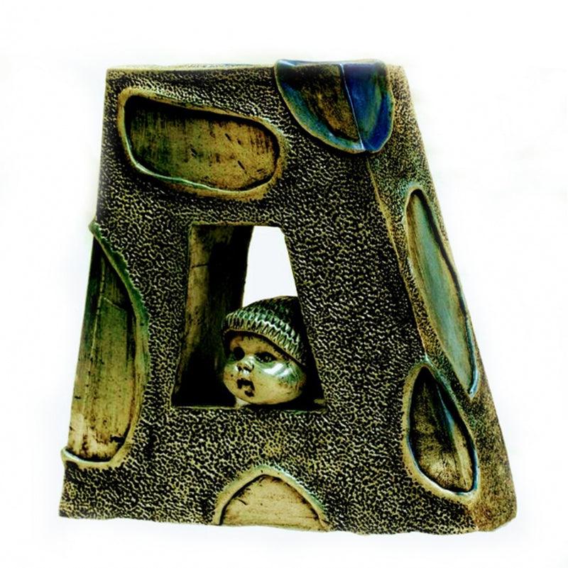 contemporary sculpture titled 'Untitled 3', 18x12x10 inches, by artist Biswajita Moharana on Ceramic