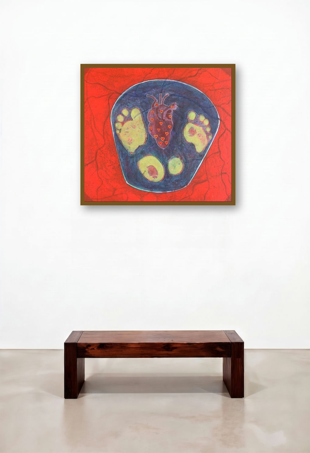 Untitled 3 (Heart and Footprints)