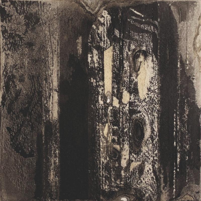 Abstract mixed media painting titled 'Untitled 3', 10x10 inches, by artist Shilpa Nikam on Paper Board