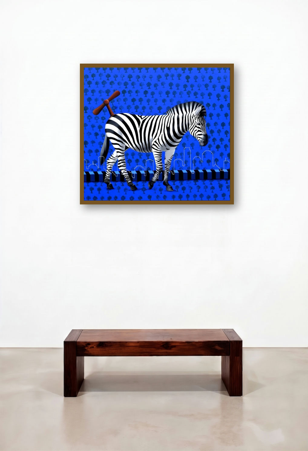 Untitled 3 (Wind-Up Zebra)