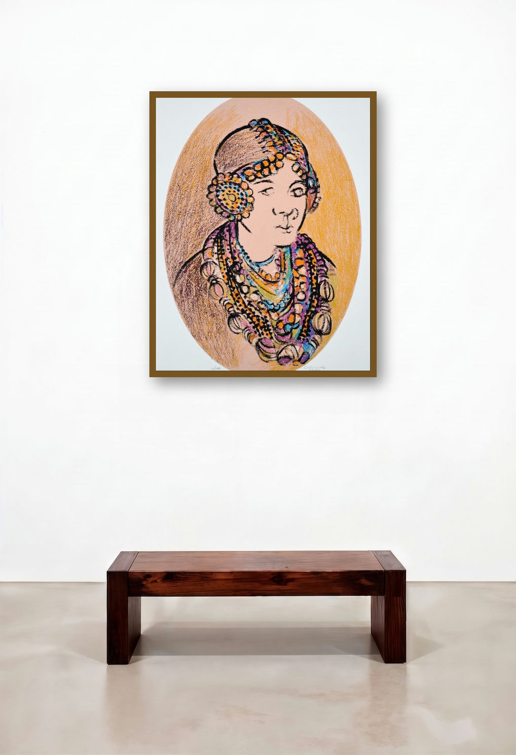 Untitled 3 (Tribal Woman Portrait)