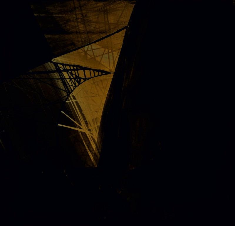 Abstract ink drawing titled 'Untitled 3', 22x22 inches, by artist Amit Thorat on Paper