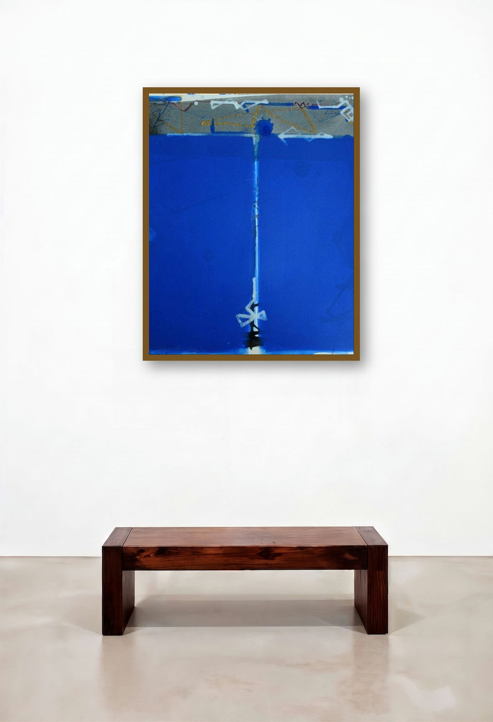 Untitled 4 (Blue Divide)
