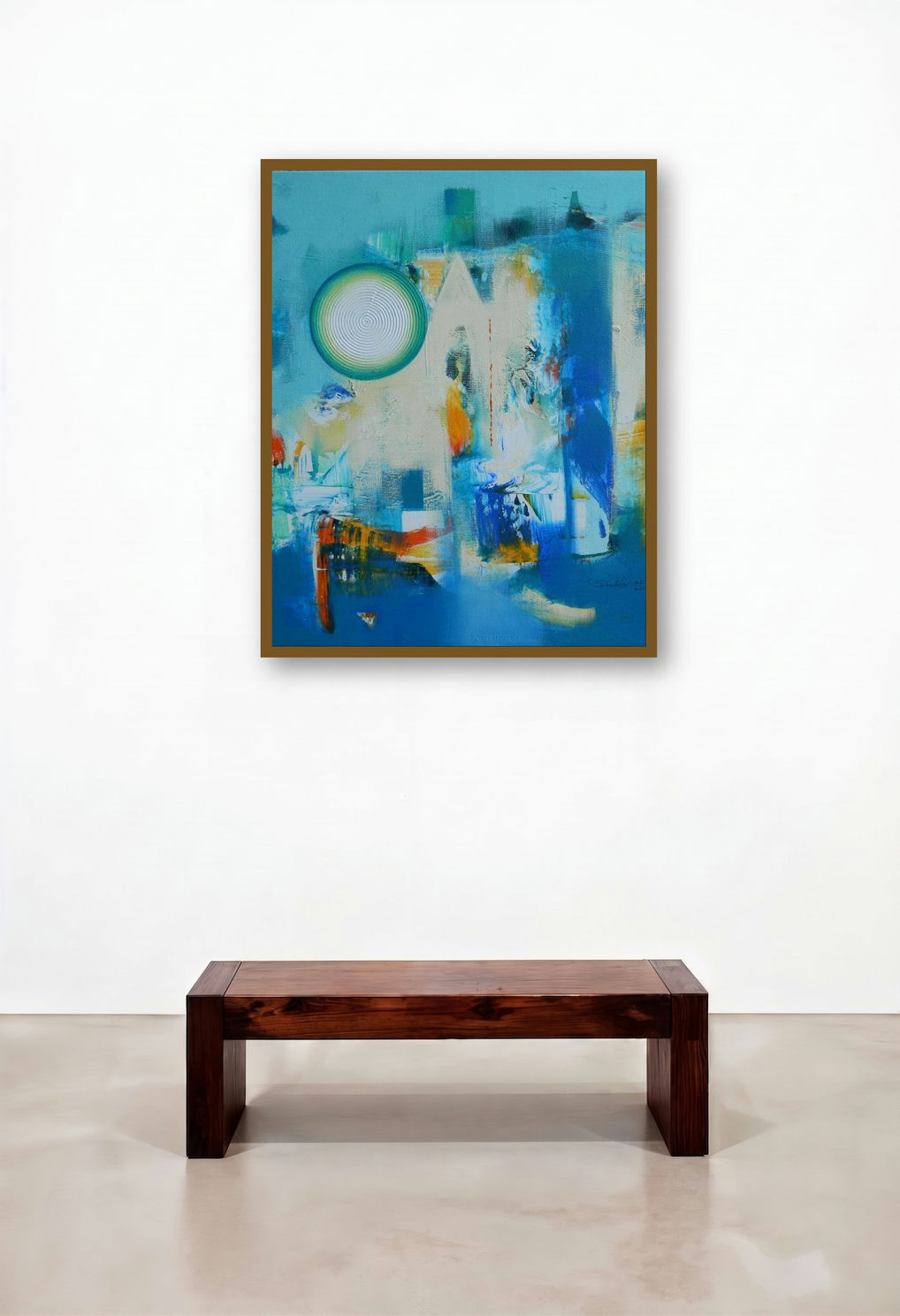 Untitled 4 (Aqua Marine)