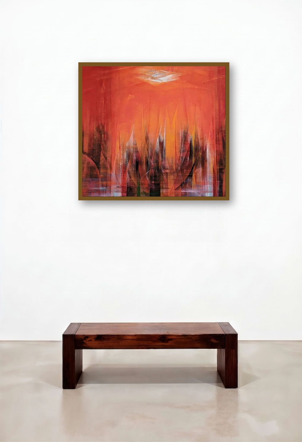 Untitled 4 (Crimson Horizon)