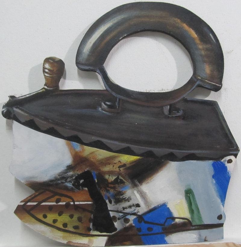 Still-life acrylic painting titled 'Untitled 4', 18x18 inches, by artist Somanth Adamane on MDF Board