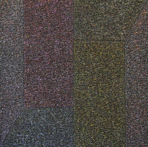 Abstract oil painting titled 'Untitled 4', 18x18 inches, by artist Ganesh Chavan on Canvas