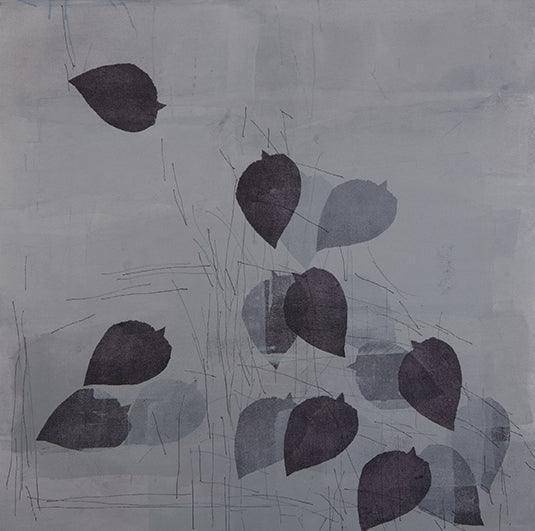 Nature acrylic painting titled 'Untitled 5', 21x21 inches, by artist Rahim Mirza on Canvas