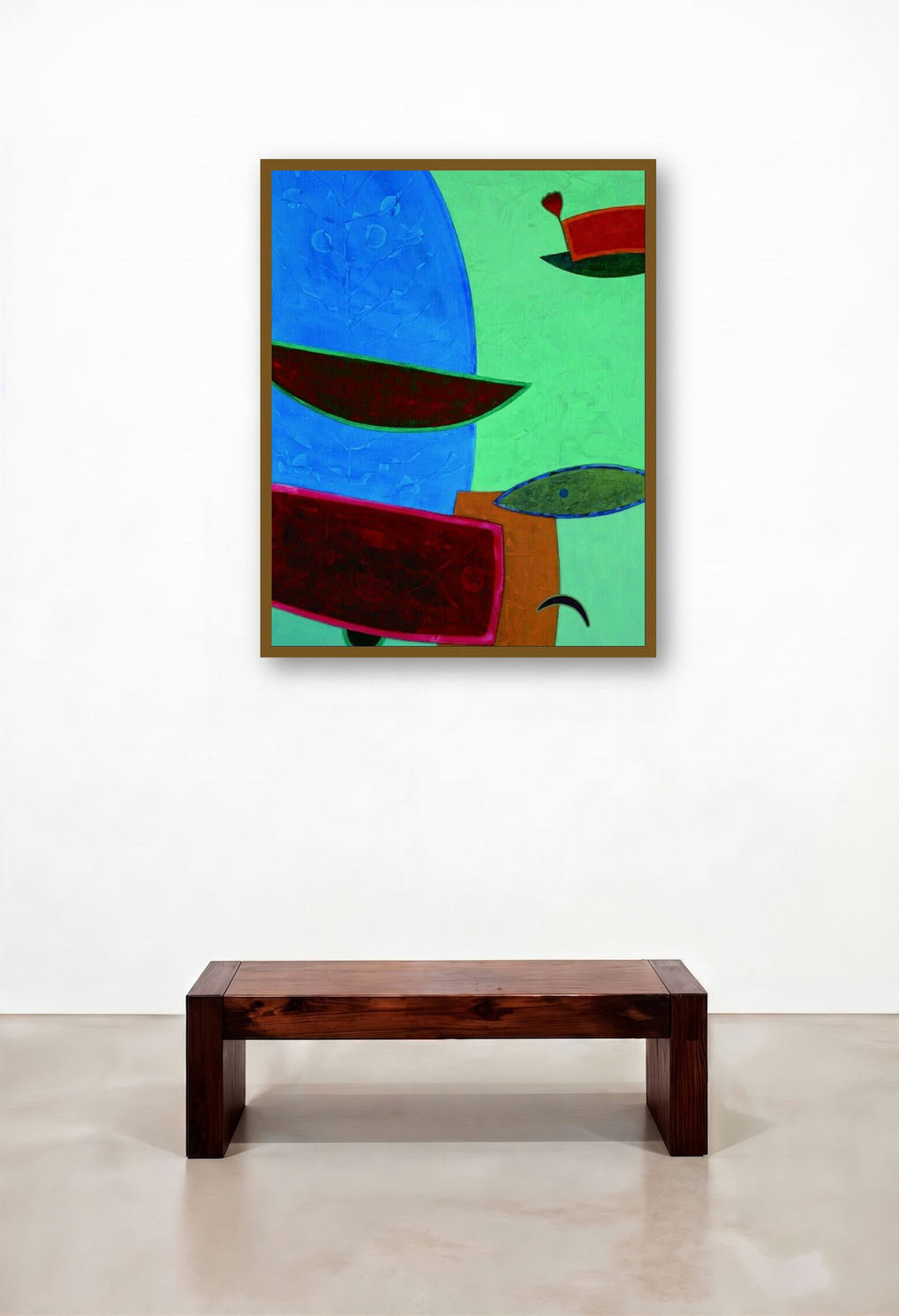 Untitled 5 (Celestial Dance: An Abstract Composition)