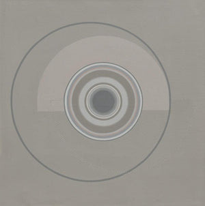 Abstract acrylic painting titled 'Untitled 5', 48x48 inches, by artist Dhruti Mahajan on Canvas