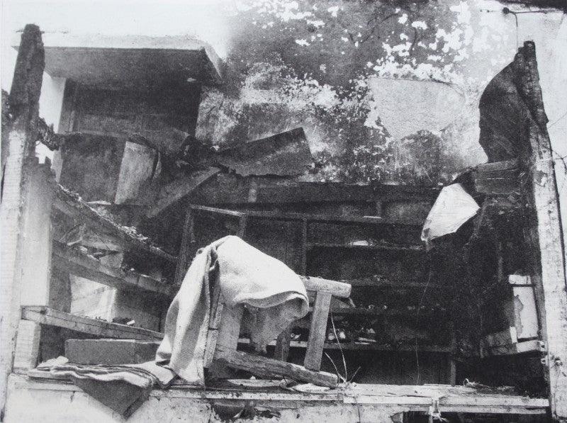 Abstract printmaking titled 'Untitled 5', 9x12 inches, by artist Vishakha Apte on Paper