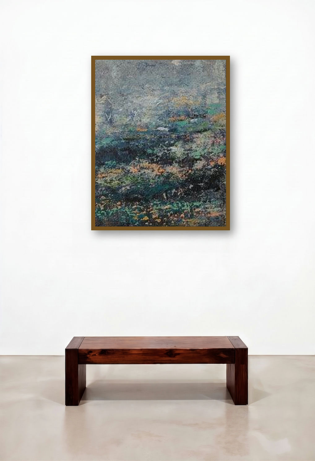 Untitled 5 (Abstract Seascape in Muted Tones)
