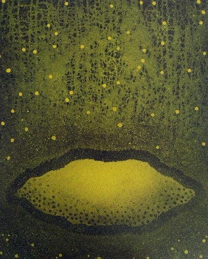 Abstract acrylic painting titled 'Untitled 5', 30x24 inches, by artist Anamika Kuchan on Canvas