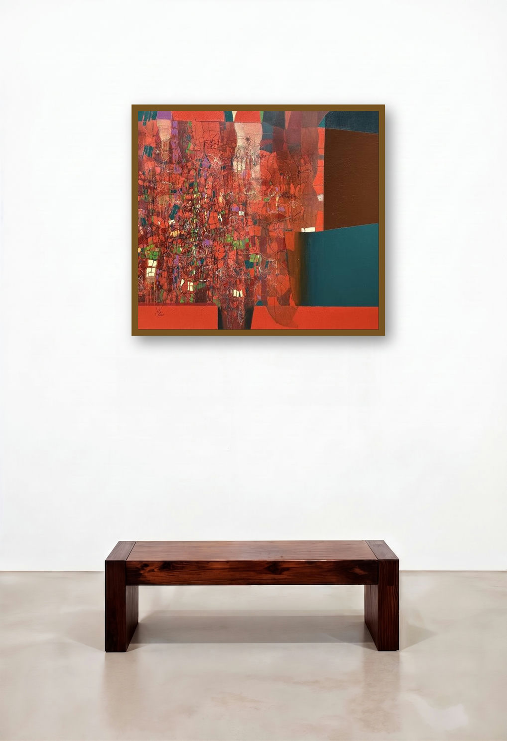 Untitled 55 (Crimson Tapestry)