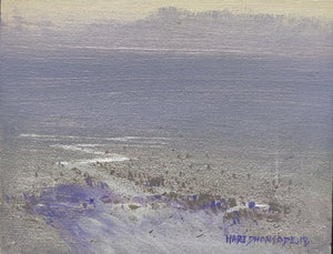 Landscape acrylic painting titled 'Untitled 6', 10x12 inches, by artist Hari Dhongade on Canvas