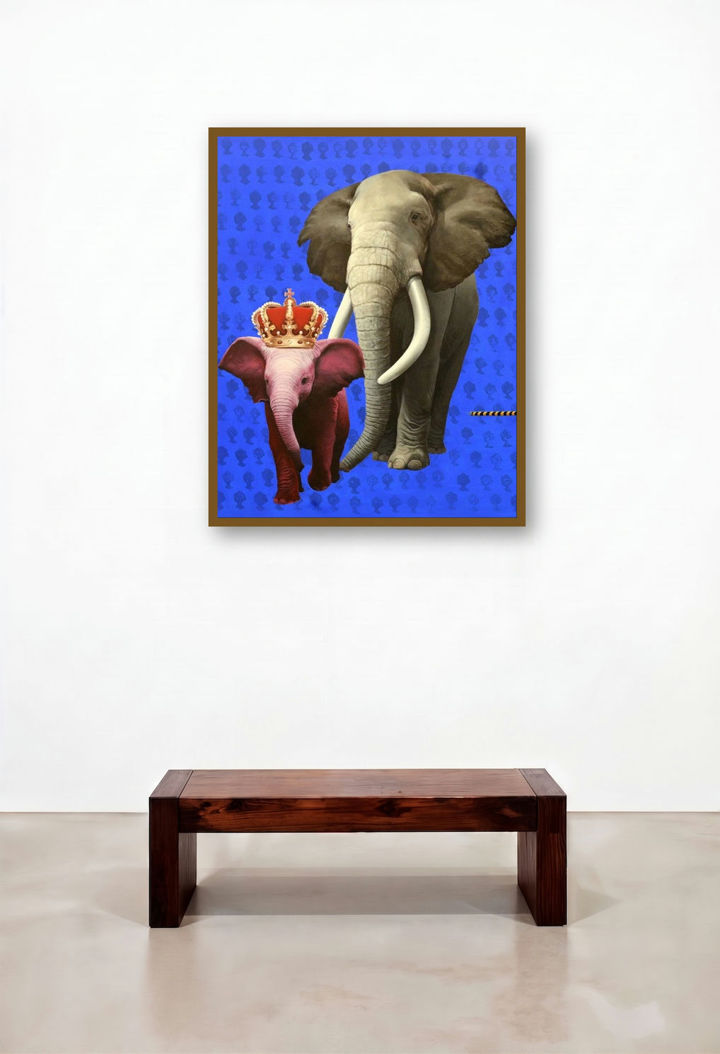 Untitled 6 (Royal Elephant Pair)