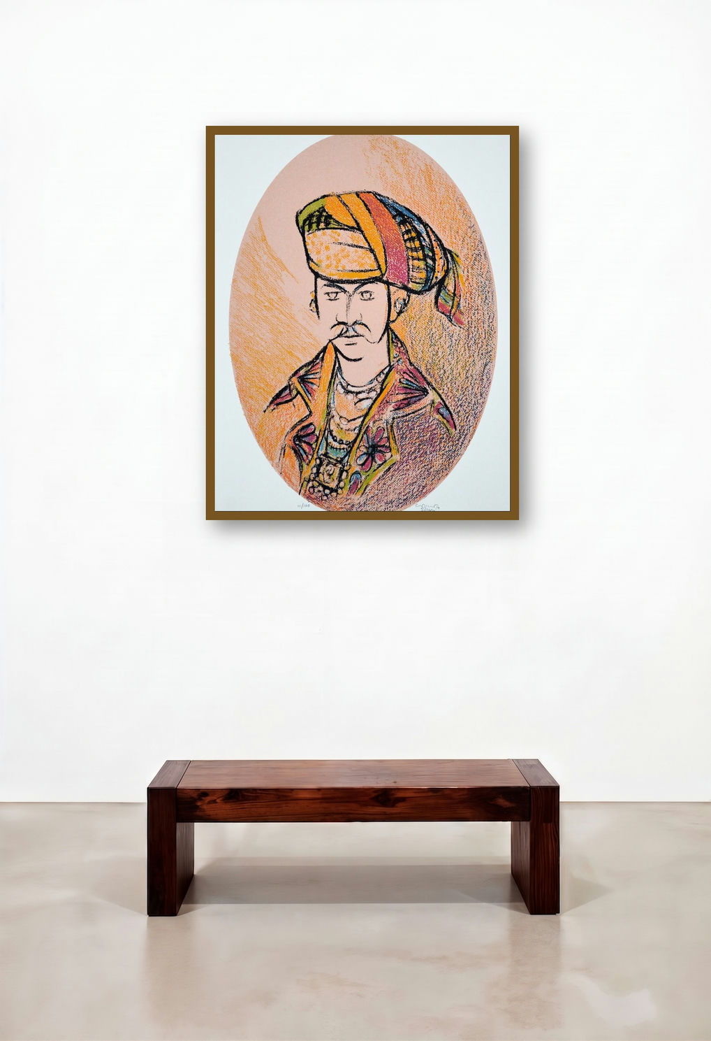 Untitled 6 (Tribal Man Portrait)
