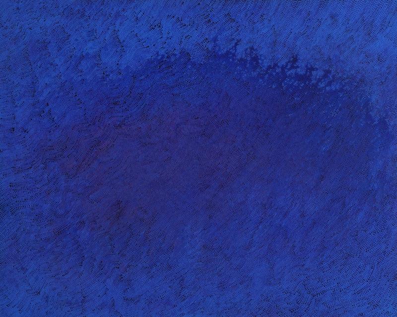 Abstract acrylic painting titled 'Untitled 61', 24x36 inches, by artist Durgesh Birthare on Canvas