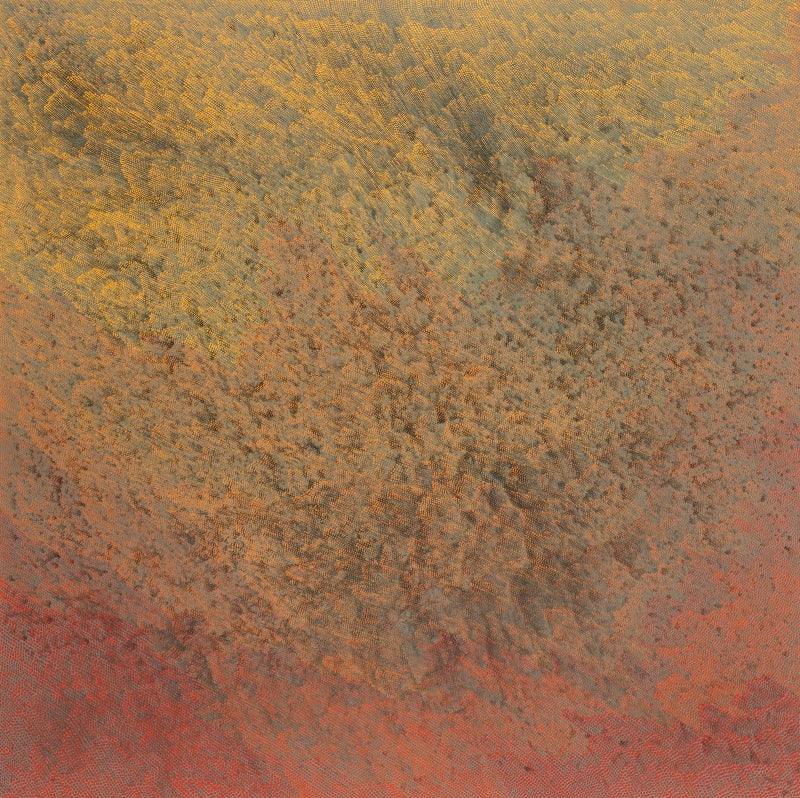 Abstract acrylic painting titled 'Untitled 65', 72x72 inches, by artist Durgesh Birthare on Canvas