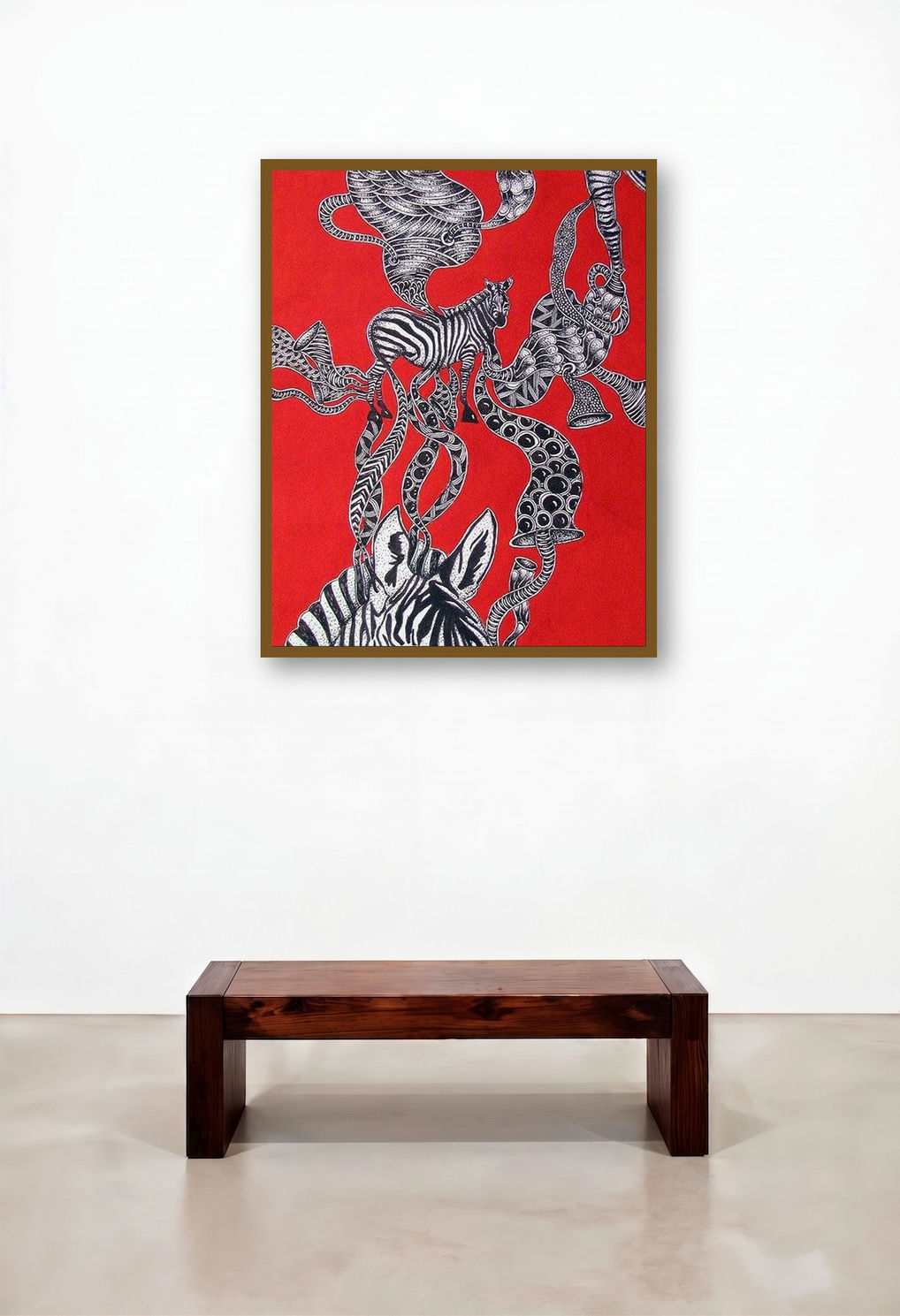 Untitled 7 (Zebras and Patterns)