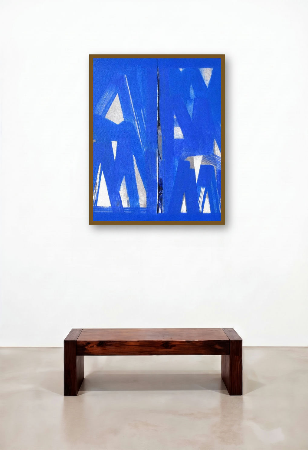 Untitled 7 (Cobalt Divide)