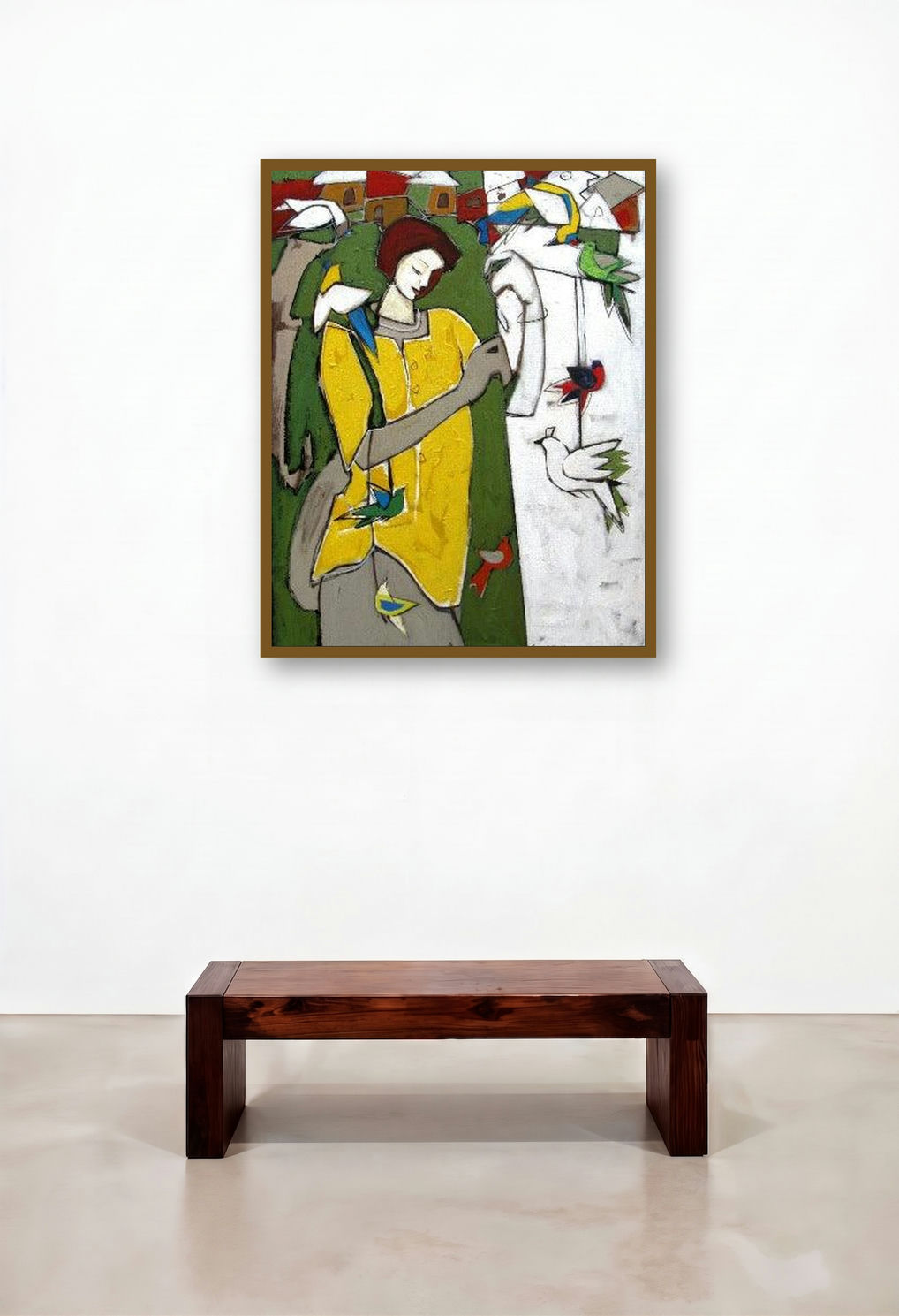 Untitled 9 (Birds and Woman)