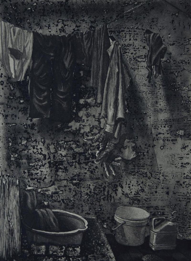 Still-life printmaking titled 'Untitled 9', 12x9 inches, by artist Ankita Daulatabadkar on Paper