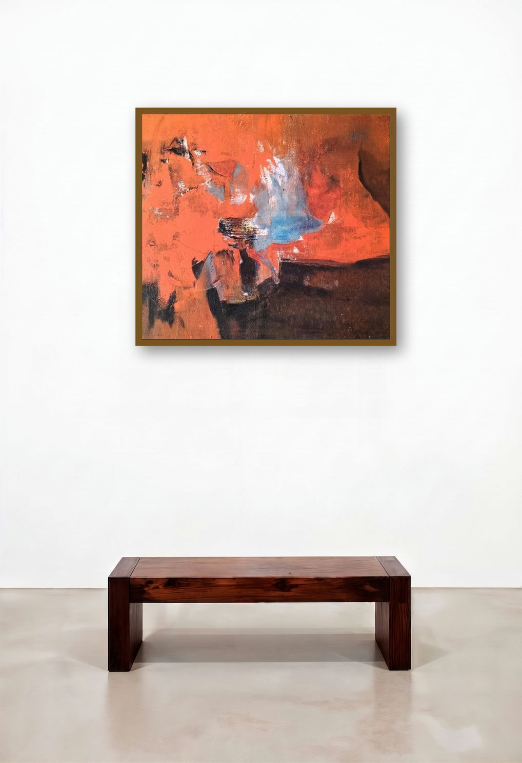 Untitled (Abstract Orange 1)