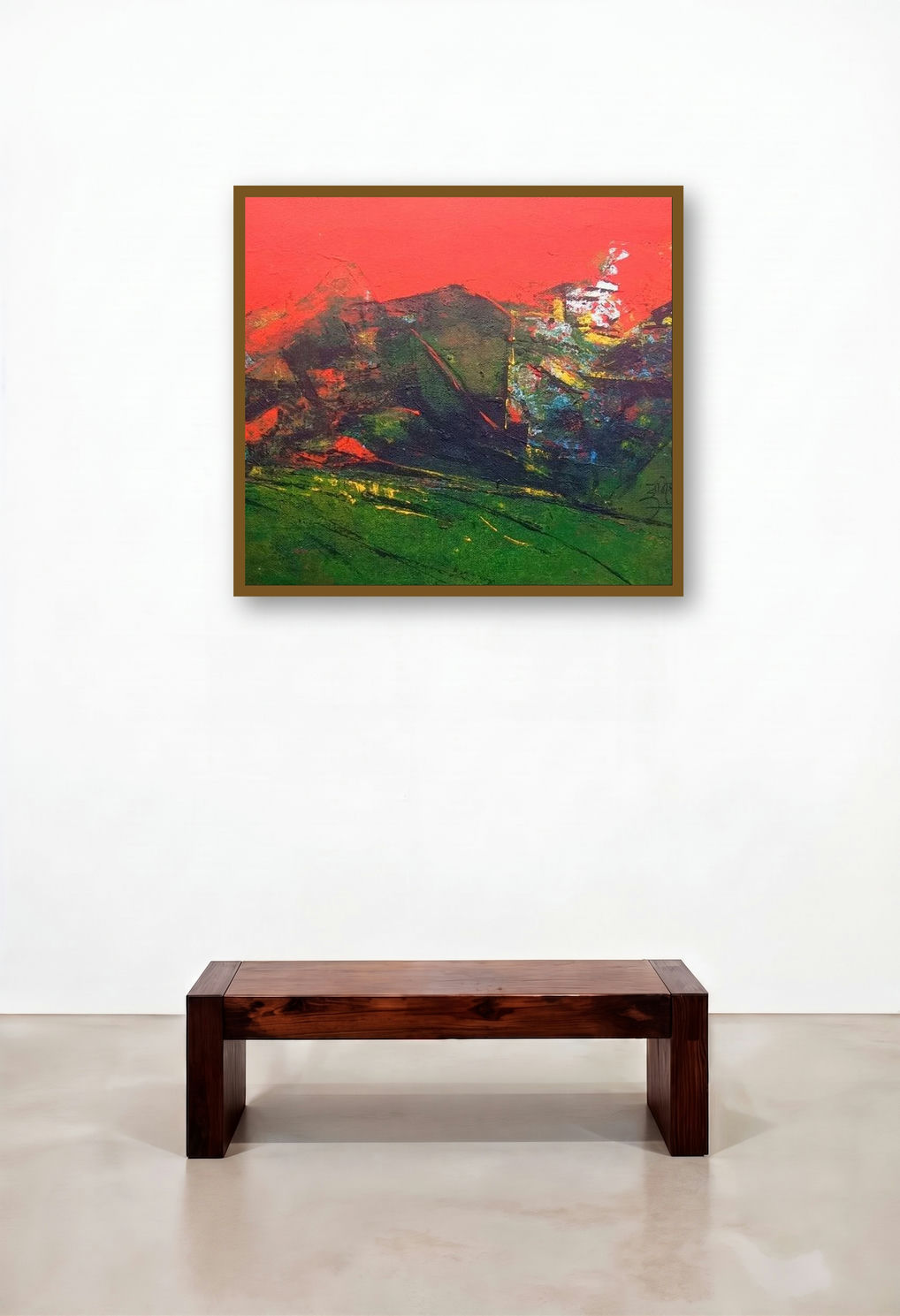 Untitled (Crimson Fields)