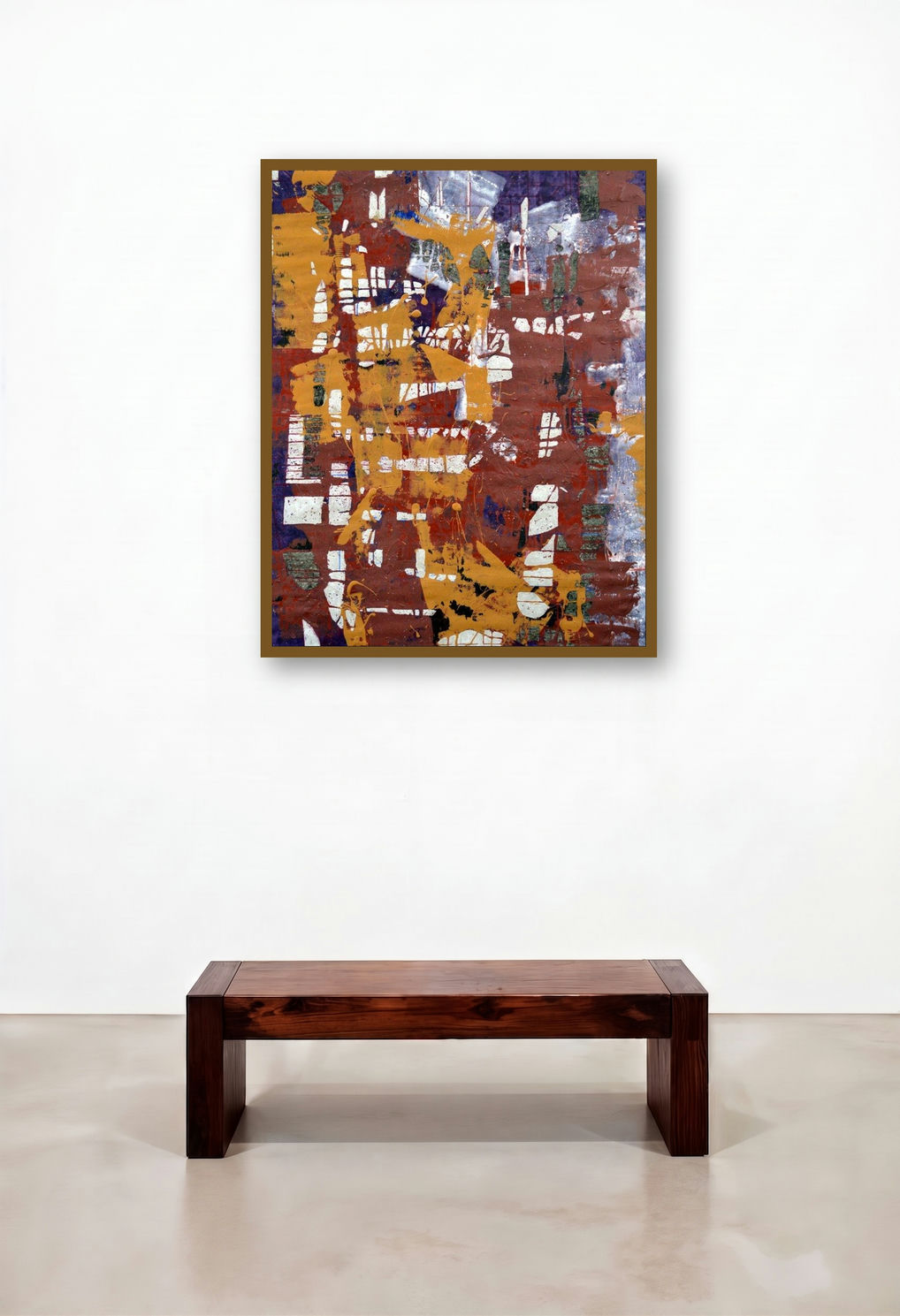 Untitled (Symphony of Hues: A Tapestry of Vibrant Colors and Textures)