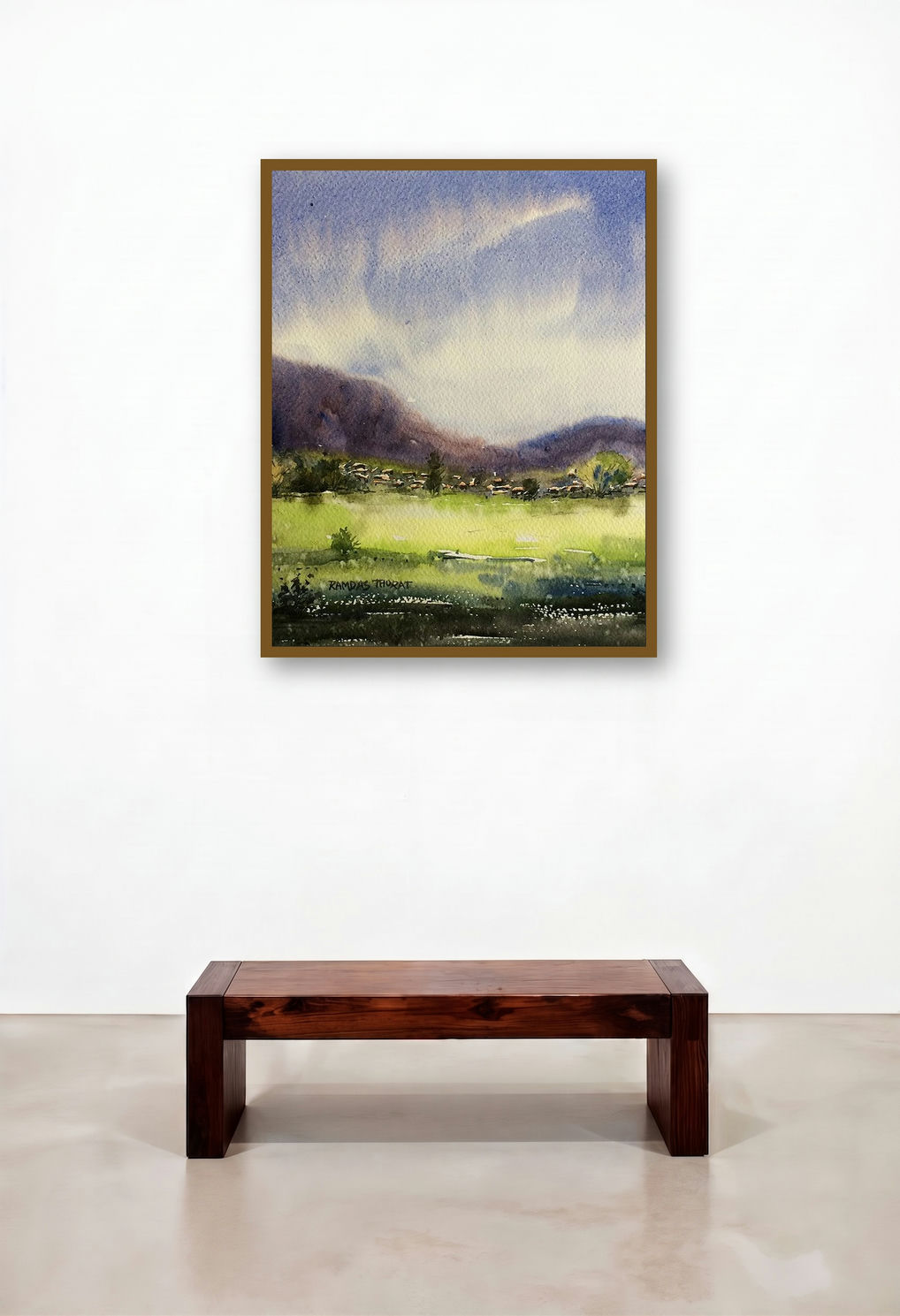 Untitled (Village in the Valley)