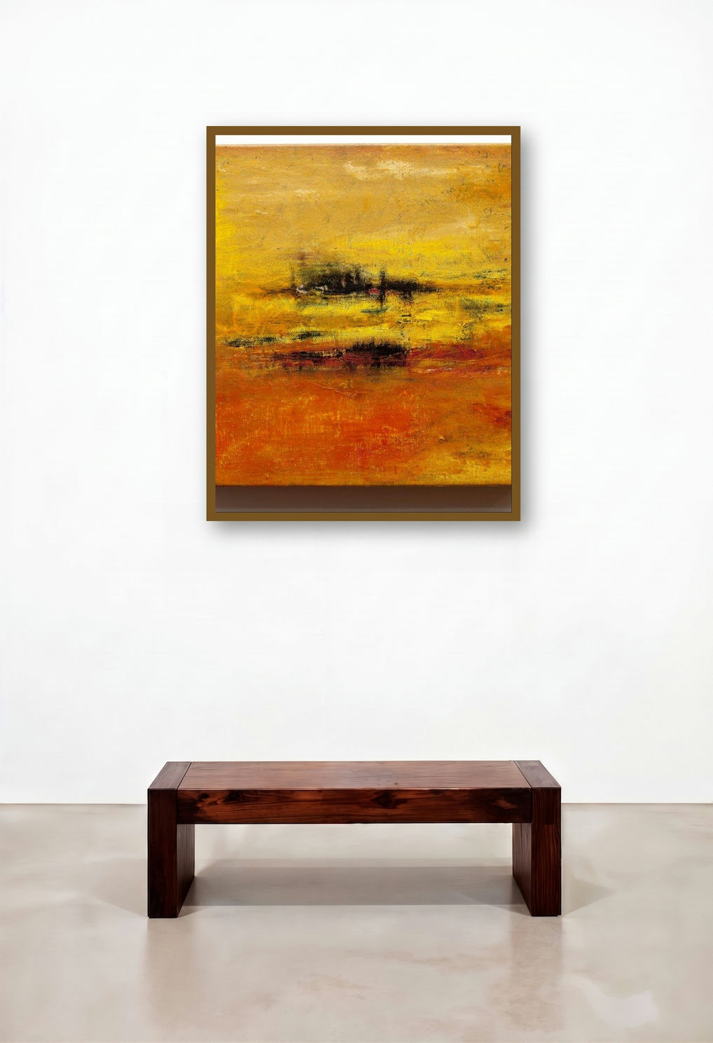 Untitled (Abstract Yellow)