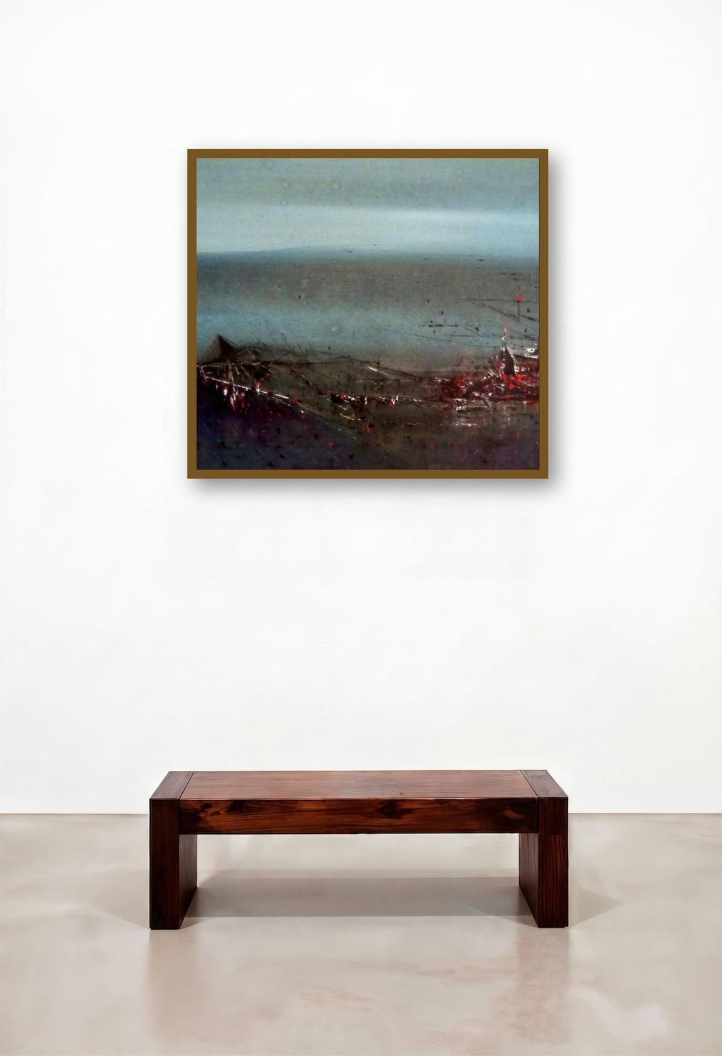 Untitled (Seascape with Ships)