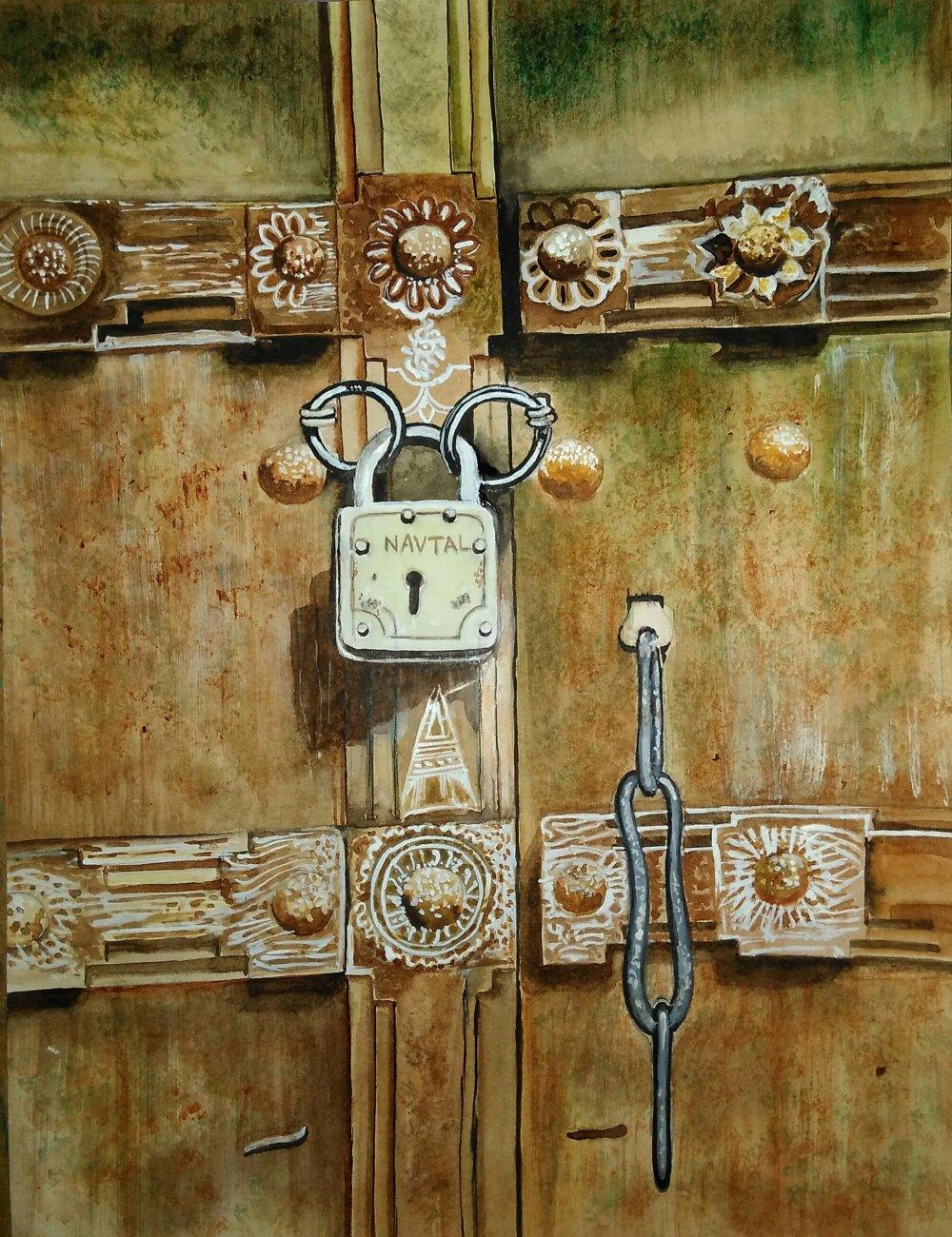 Photorealistic watercolor painting titled 'Untitled', 12x10 inches, by artist MRITYUNJOY Chakraborty on Art paper