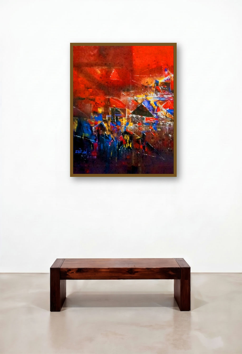 Untitled (Abstract Cityscape)