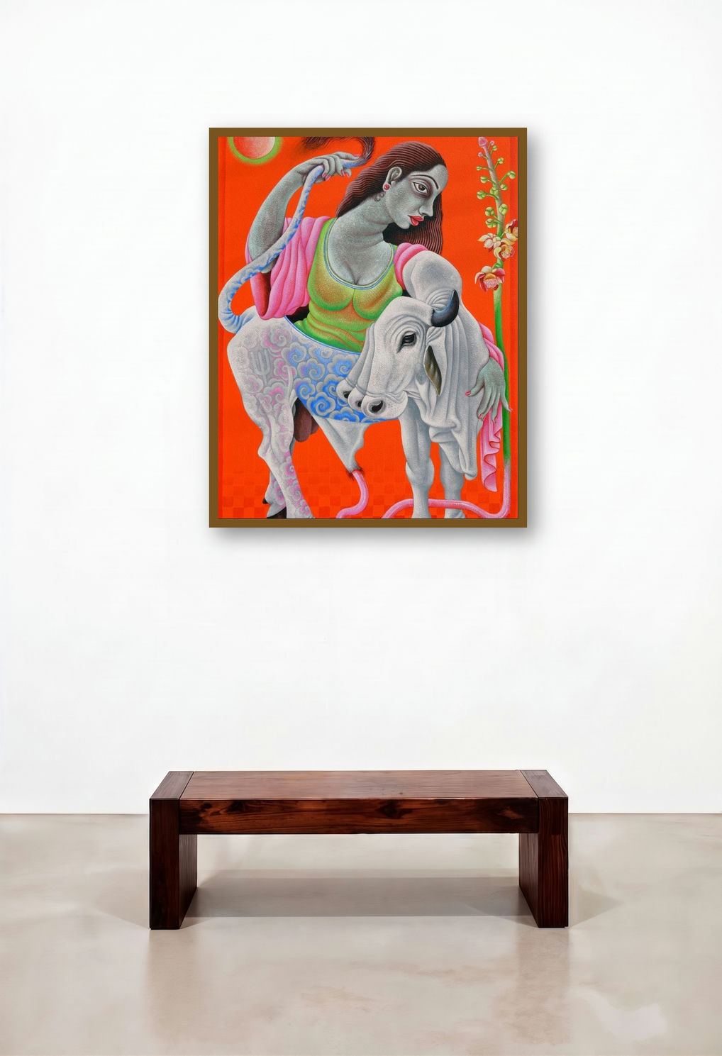 Untitled (Woman and Cow)