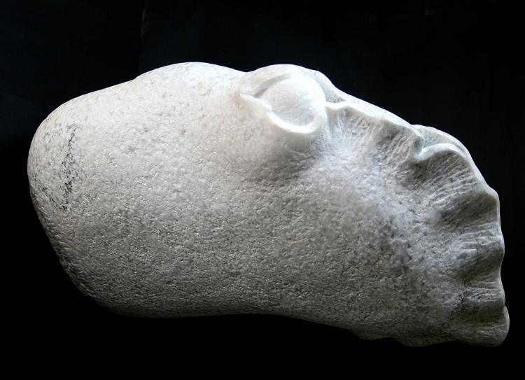 Abstract sculpture titled 'Untitled', 14x22x7 inches, by artist Neeraj Ahirwar on stoneware