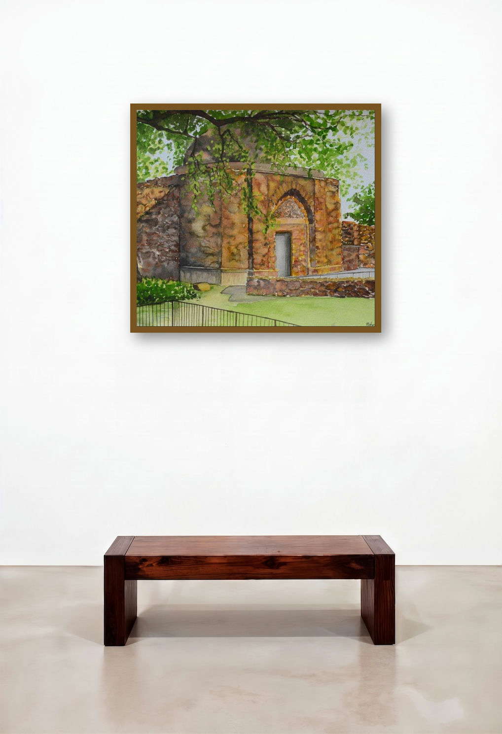 Untitled Ii (Old Building with Garden)