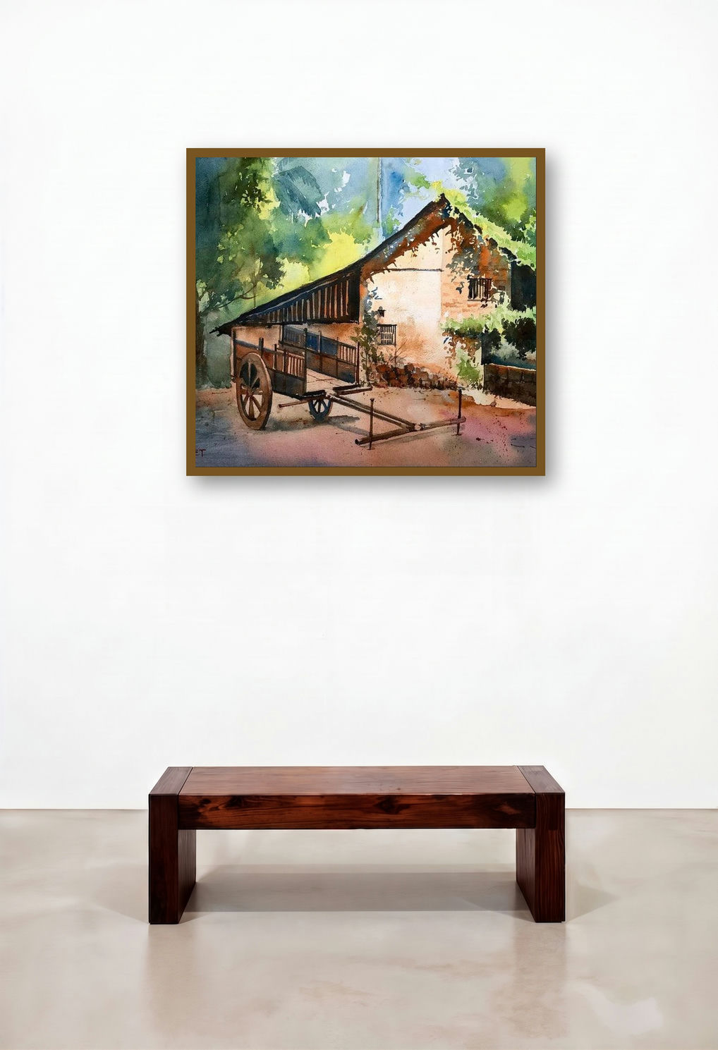 Village Countryside Cart (Nostalgic Retreat)