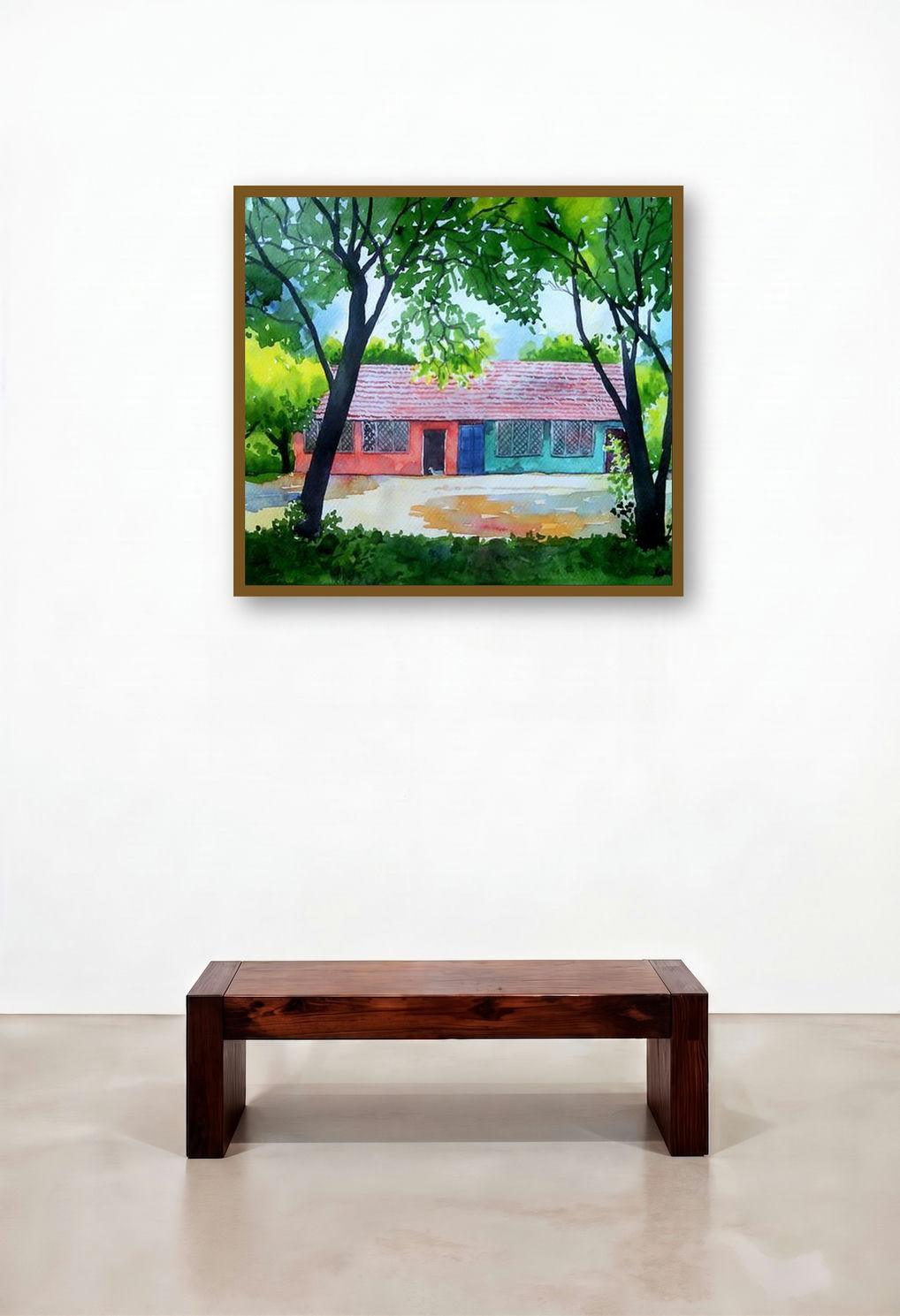 Village House (Rustic Hues)