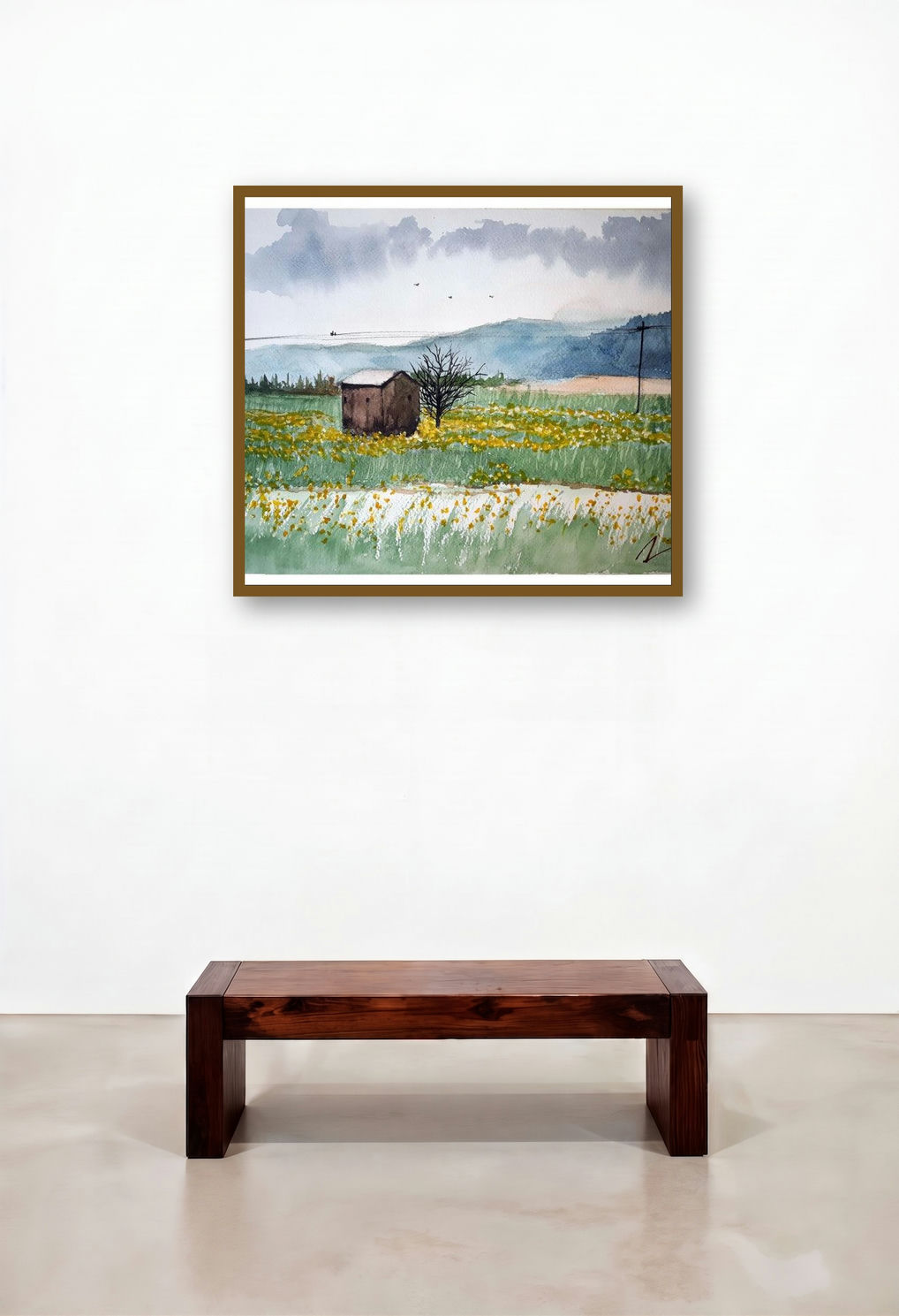Yellow Flowers (Solitude in Bloom)