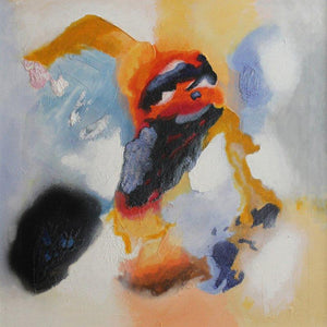 Another Dimension (Emergence) by Ranga Naidu, Original Canvas Abstract Painting on Canvas, Medium Vertical Wall Art