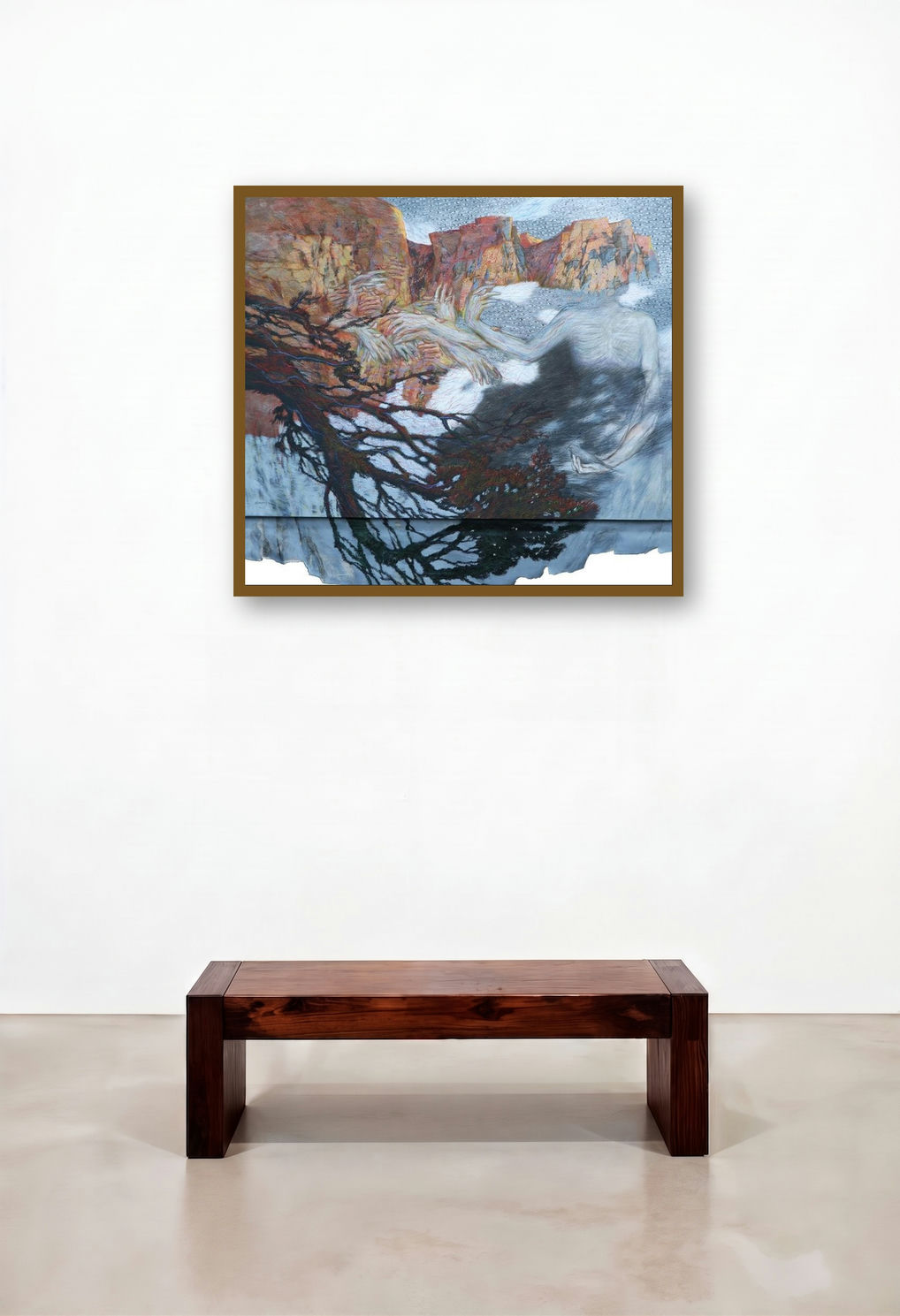 As Within So Without 5 (Figures and Mountainous Landscape)