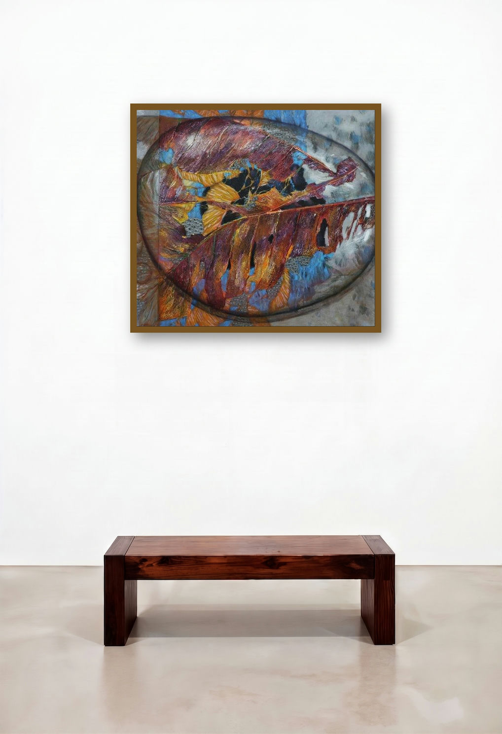 As Within So Without 6 (Abstract Leaf)