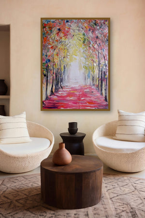 Autumn1 (Autumn 1) by artist Kiran Bableshwar displayed in a Contemporary gallery