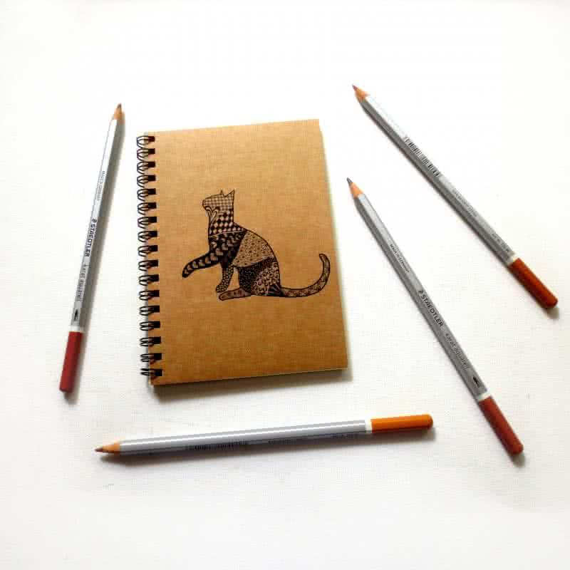 Lifestyle craft titled 'Bela Khaki', 6x8 inches, by artist Rithika Kumar on Paper