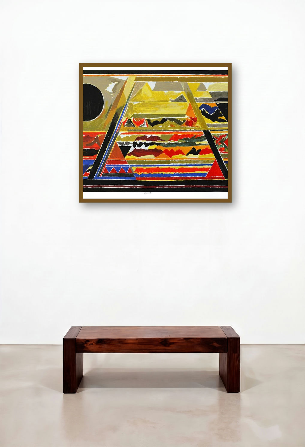 Bharat (Abstract Geometric Landscape)