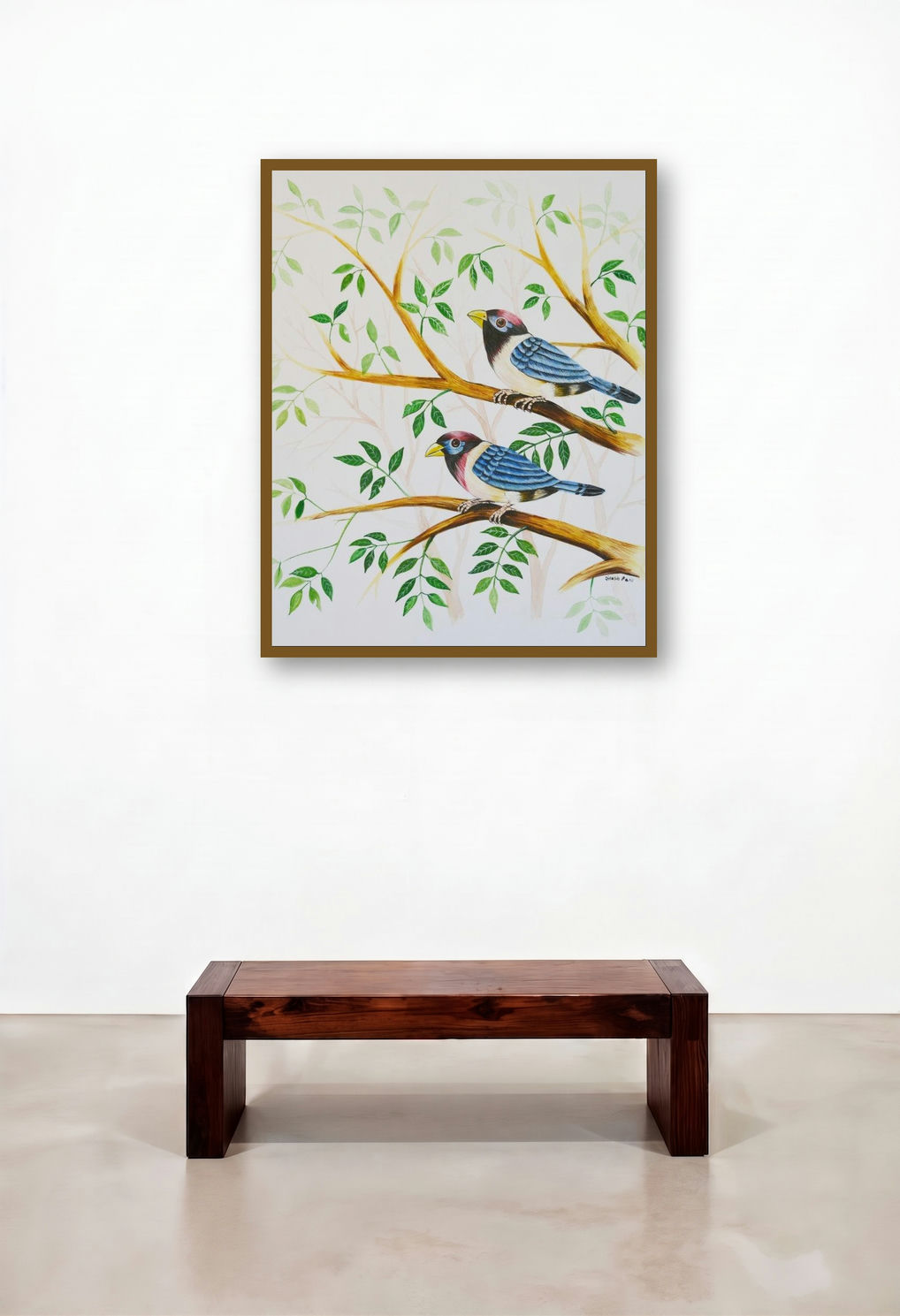 Birds 227 (Birds in Foliage)