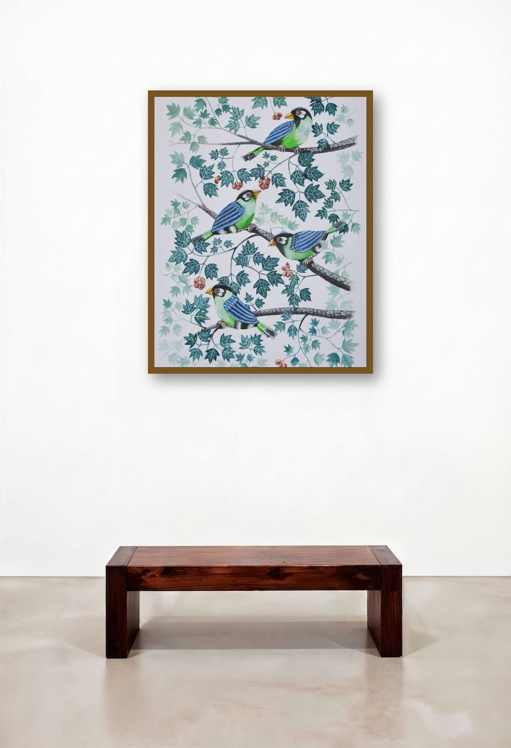 Birds 403 (Serene Gathering)